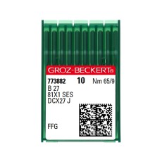 GROZ BECKERT light ballpoint needles industrial overlock B27 FFG SES size 65/9